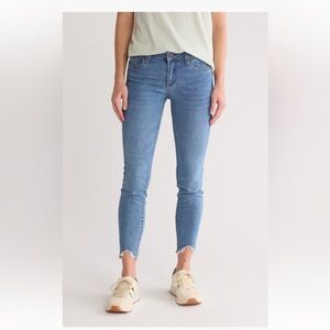 Kut from the Kloth Carlo Fray Hem Ankle Skinny Jeans